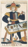 Tarot de Jean Noblet, c.1650, le Bateleur