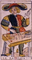 Tarot de Jean Dodal, 1701, Le Bateleur
