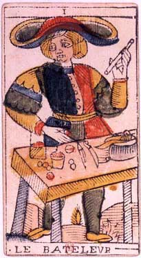 Tarot of Jean Dodal, I the mountebank